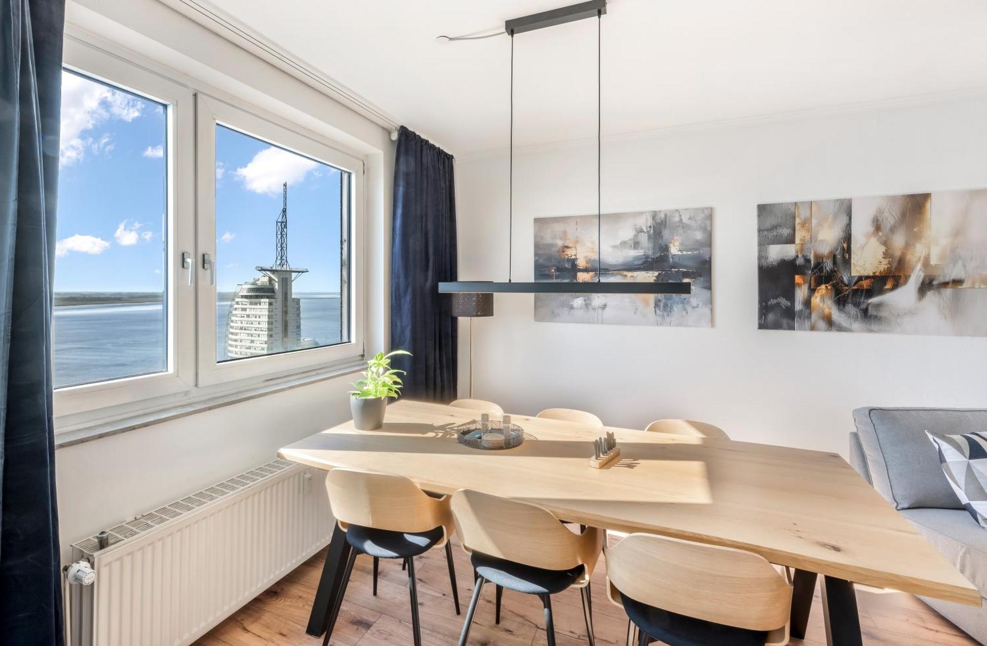 Exklusives Apartment Sunrise Mit Whirlpool, Pool Und Sauna Μπρέμερχαφεν Εξωτερικό φωτογραφία